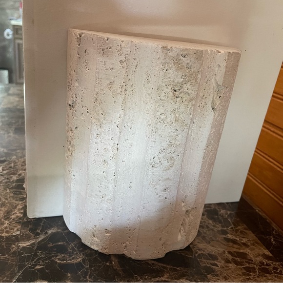 Travertine bookends - Picture 2 of 3